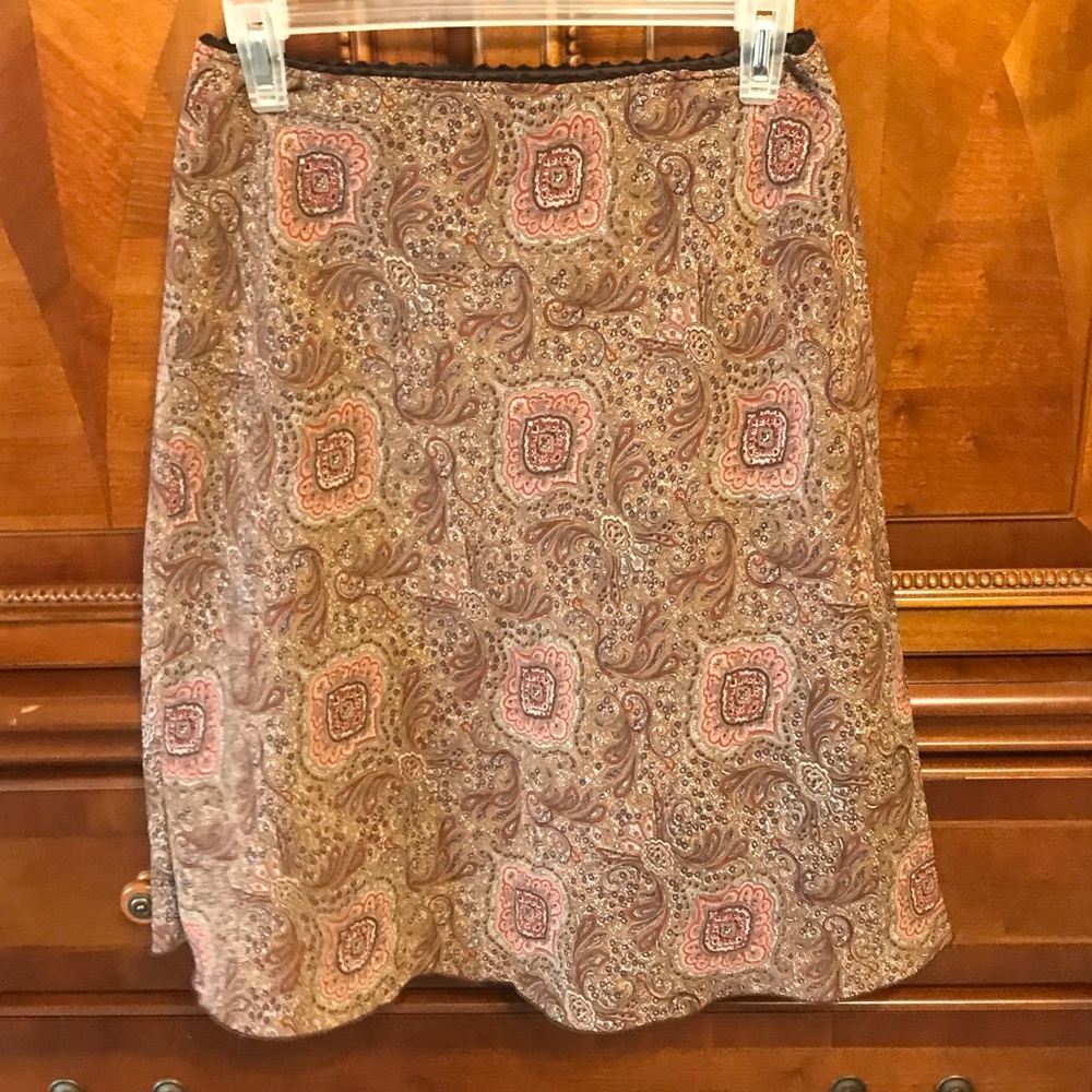 Paisley lined Skirt